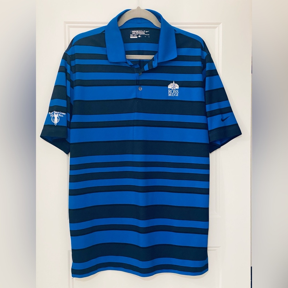Nike Golf Dri-Fit Polo Ross Bridge/Robert Trent Jones Trail Authentic Shirt.